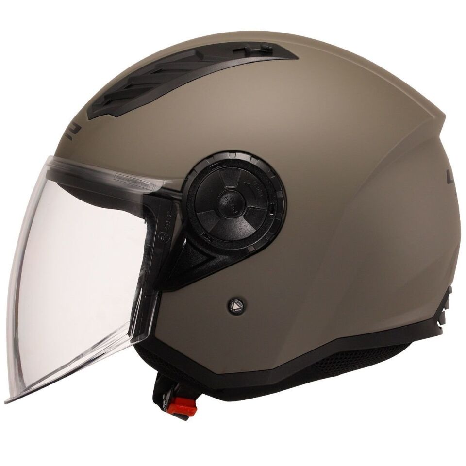 ÇENESİZ KASK LS2 AIRFLOW 2 MAT KUM ORJİNAL XL