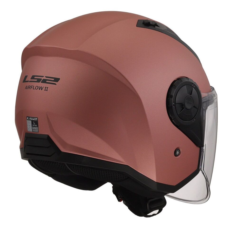 ÇENESİZ KASK LS2 AIRFLOW 2 ROSE GOLD ORJİNAL S