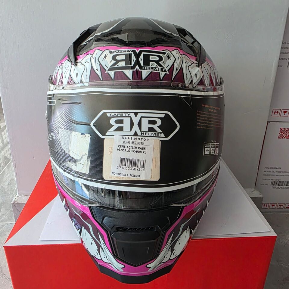 ÇENE AÇILIR KASK VİZÖRLÜ JK-908 XL