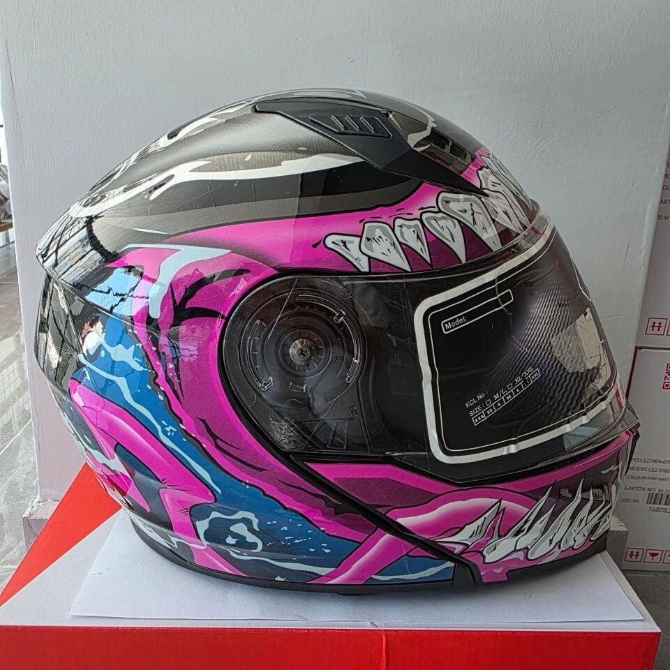ÇENE AÇILIR KASK VİZÖRLÜ JK-908 XL
