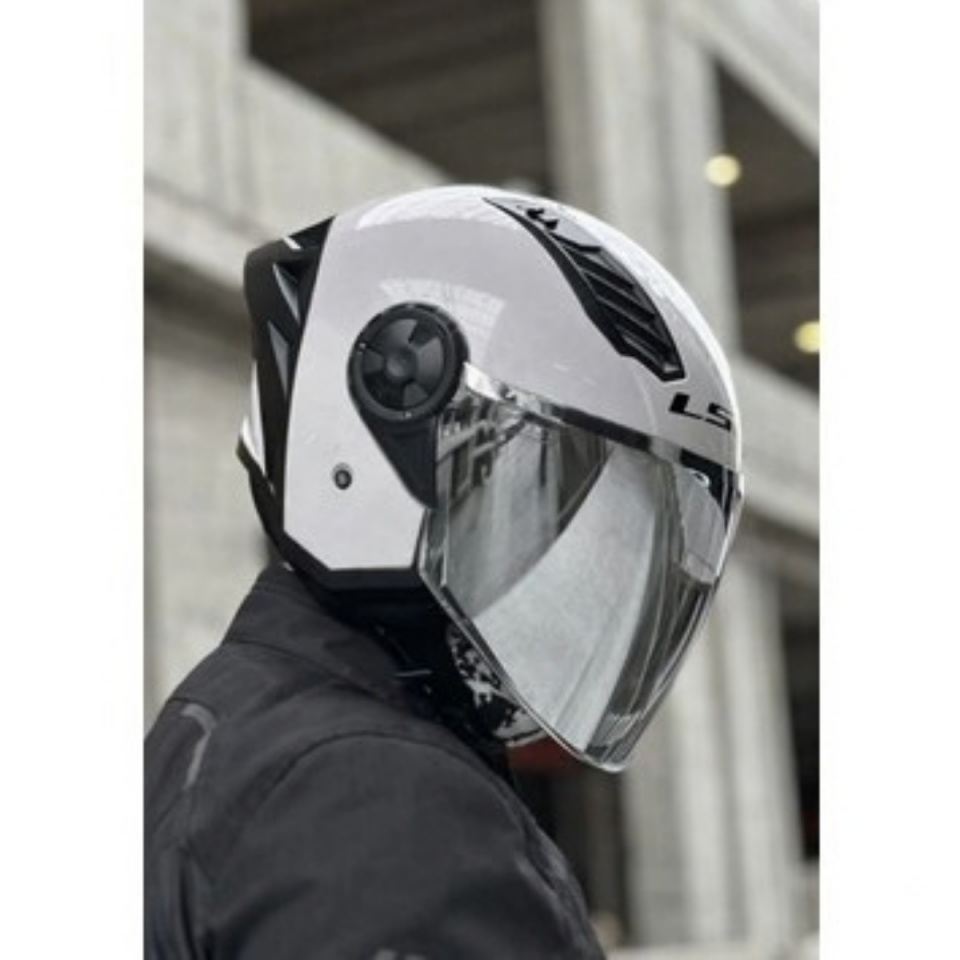 LS2 AIRFLOW 2 KASK CAMI IRIDIUM GRİ ORJİNAL