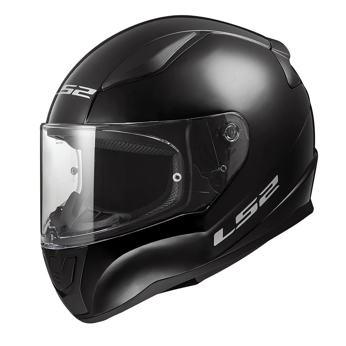 KAPALI KASK LS2 RAPID 2 PARLAK SİYAH ORJİNAL XL