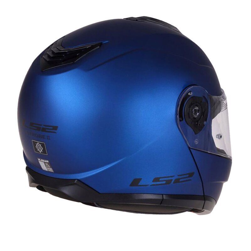 ÇENE AÇILIR KASK LS2 STROBE 2 NAVY MAT MAVİ ORJİNAL 2XL