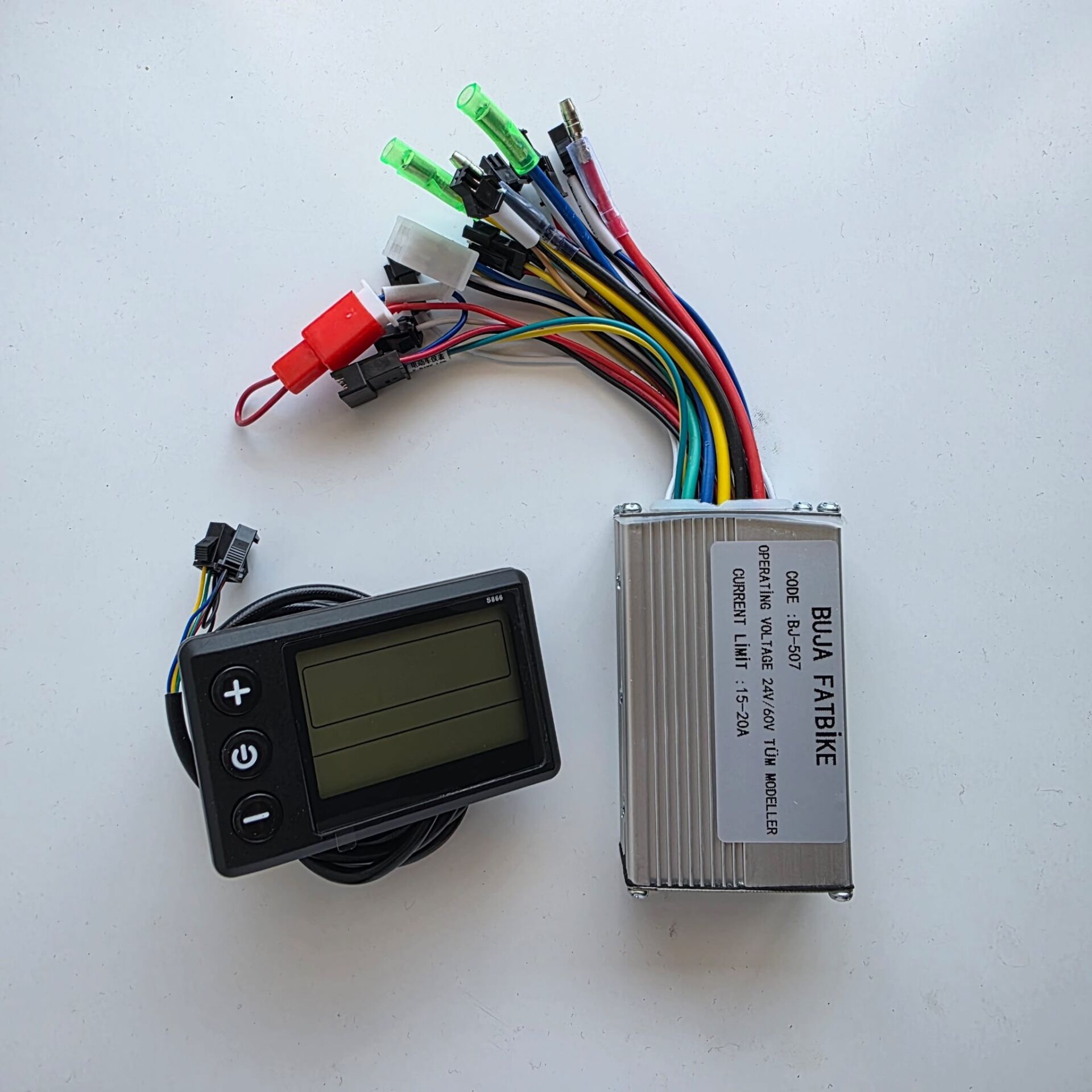 EBİS E-BİKE CDİ BEYİN 36V 15A + KİLOMETRE SAATİ TAKIM