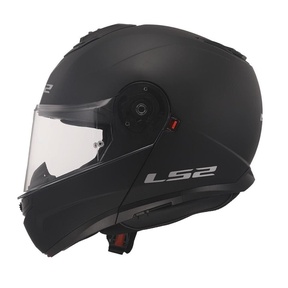 ÇENE AÇILIR KASK LS2 STROBE 2 SİYAH ORJİNAL 2XL