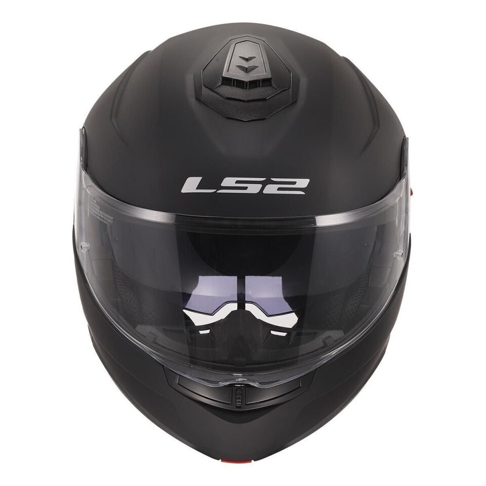 ÇENE AÇILIR KASK LS2 STROBE 2 SİYAH ORJİNAL 2XL