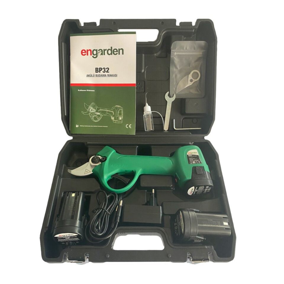 ENGARDEN BUDAMA MAKASI BP32-3 32MM 3 AKÜLÜ +YEDEK BIÇAK