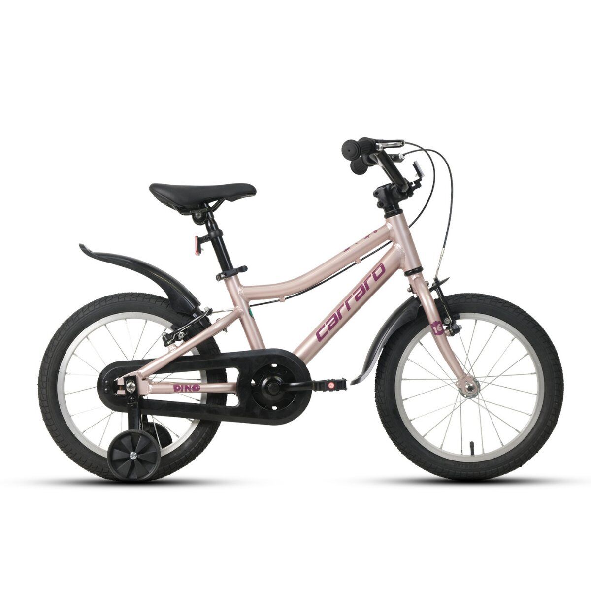 CARRARO 16 JANT DINO BİSİKLET 1V VB TOZ PEMBE-MOR