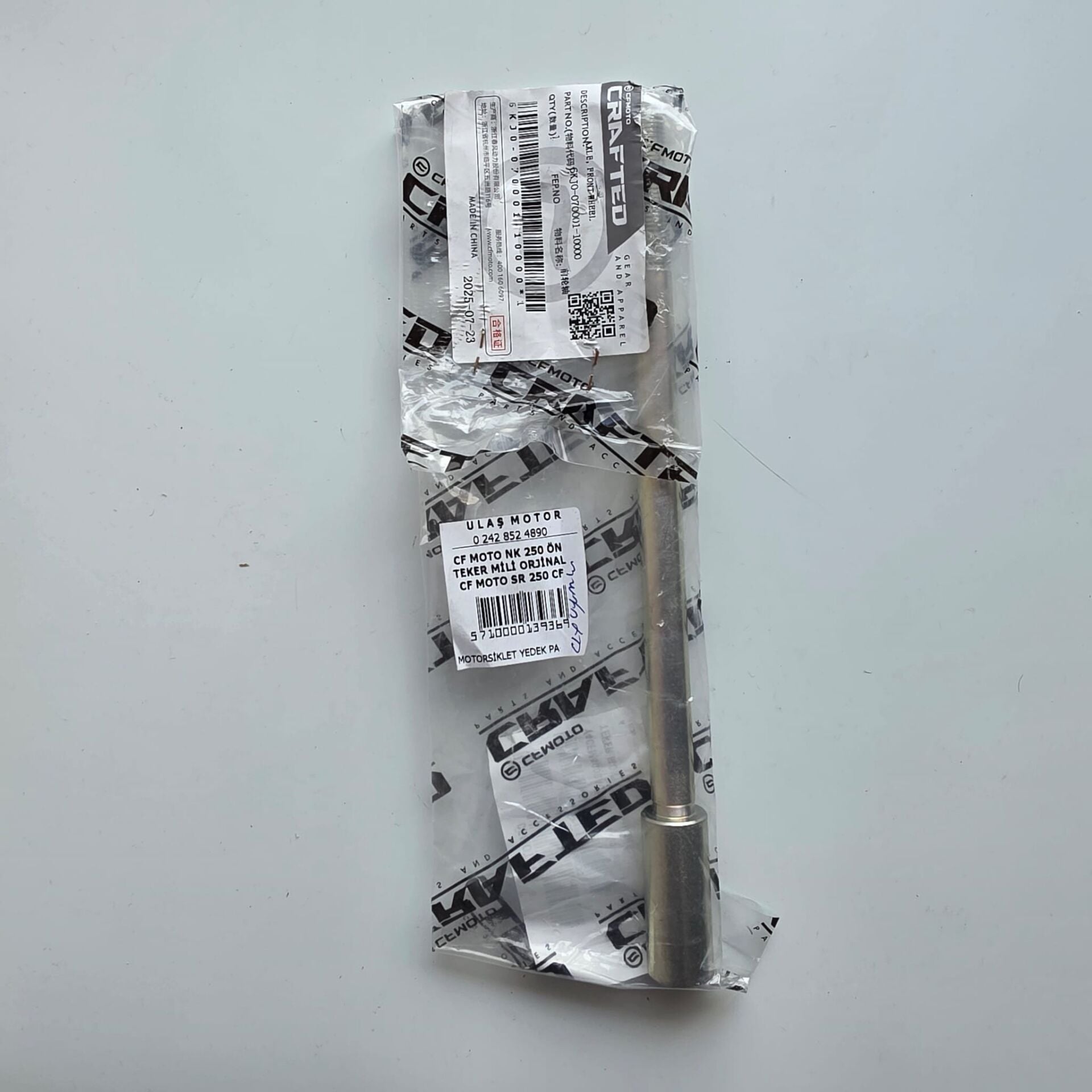 CF MOTO NK 250 ÖN TEKER MİLİ ORJİNAL CF MOTO SR 250 CF MOTO 250 CLX UYUMLU