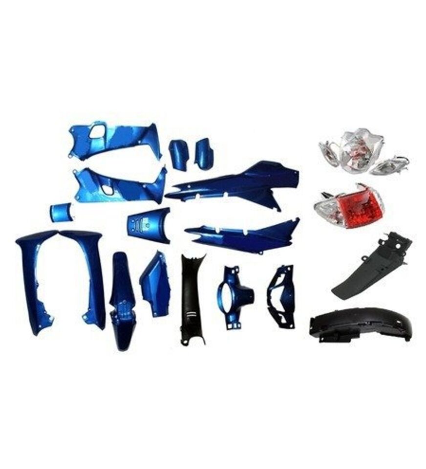 CUP MONDİAL KH GRENAJ SETİ ARMASIZ MAVİ ÖN FAR+ARKA STOP + PARKLAR DAHİL
