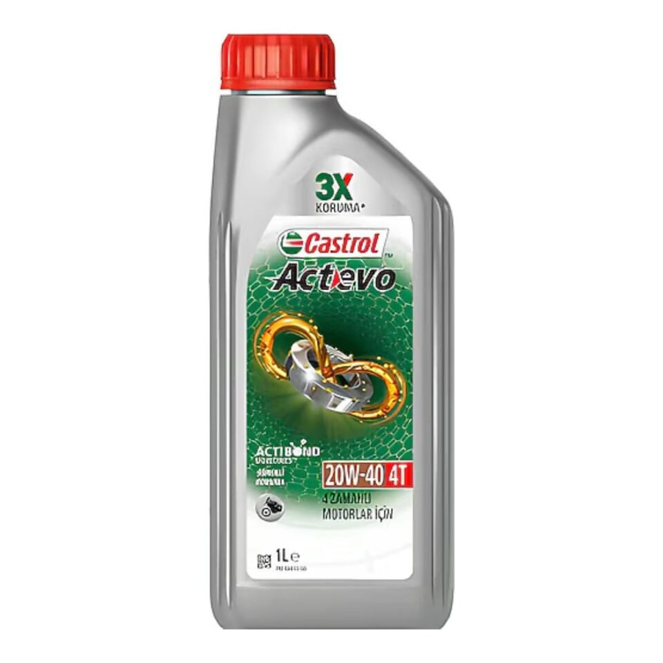 CASTROL ACTEVO 20W40 4T YAĞ
