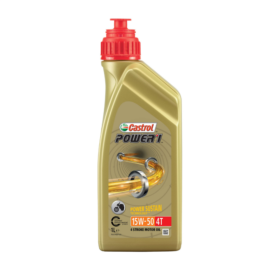 CASTROL POWER1 15W50 4T YAĞ 1LT