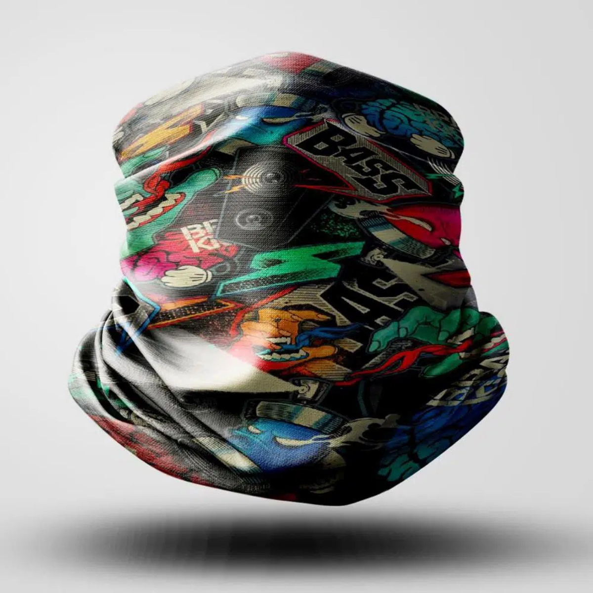 BANDANA BUFF DELTAMOTO ÇOK RENKLİ (GRAFİTİ)