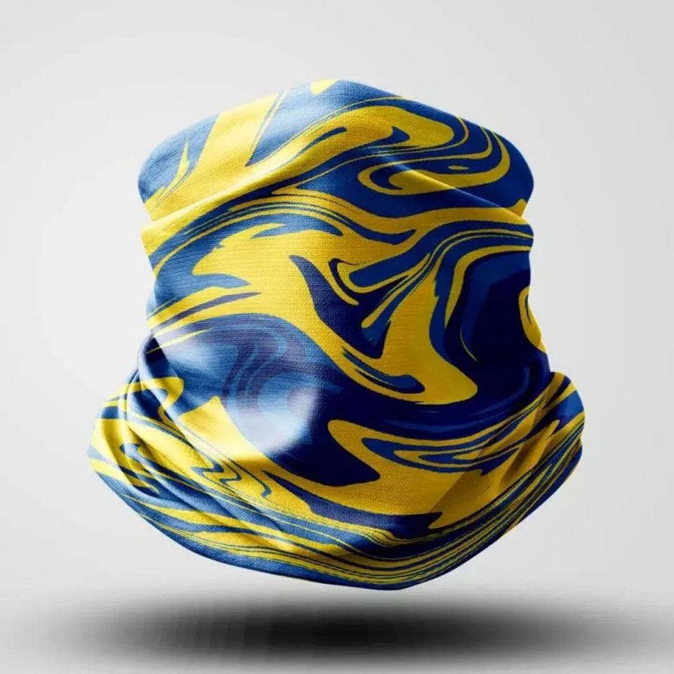 BANDANA BUFF DELTAMOTO LACİVERT-SARI