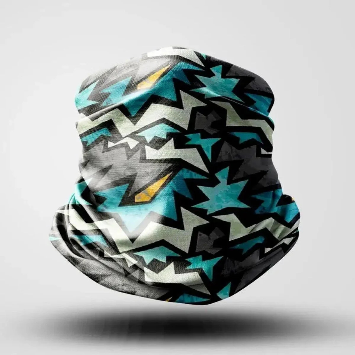BANDANA BUFF DELTAMOTO MAVİ-SİYAH-GRİ