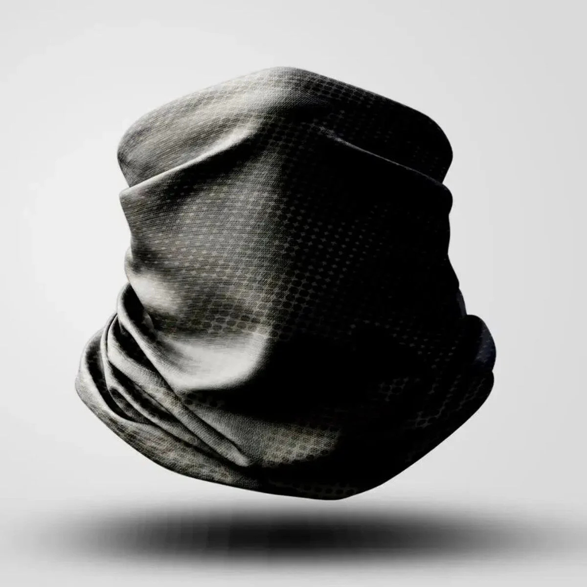 BANDANA BUFF DELTAMOTO SİYAH-GRİ BENEKLİ