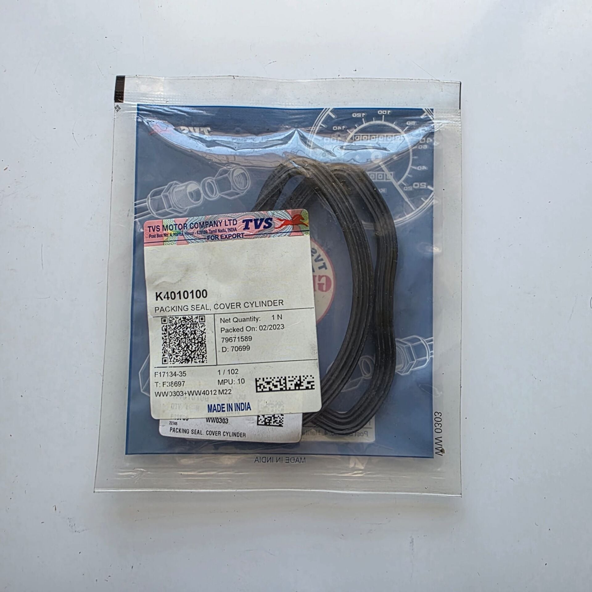 TVS JÜPİTER 125 KÜLBÜTÖR KAPAK CONTASI ORJİNAL