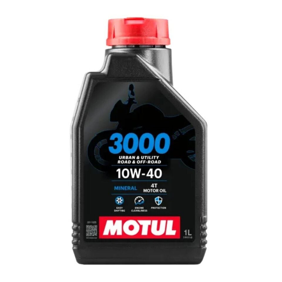 MOTUL 3000 10W40 4T MINERAL YAĞ 1LT