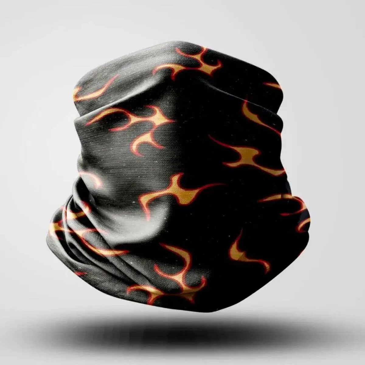 BANDANA BUFF DELTAMOTO TURUNCU-SİYAH (ALEVLİ)