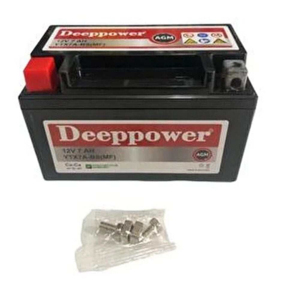 AKÜ 12V 7AH KISA YTX7A-BS DEEPPOWER