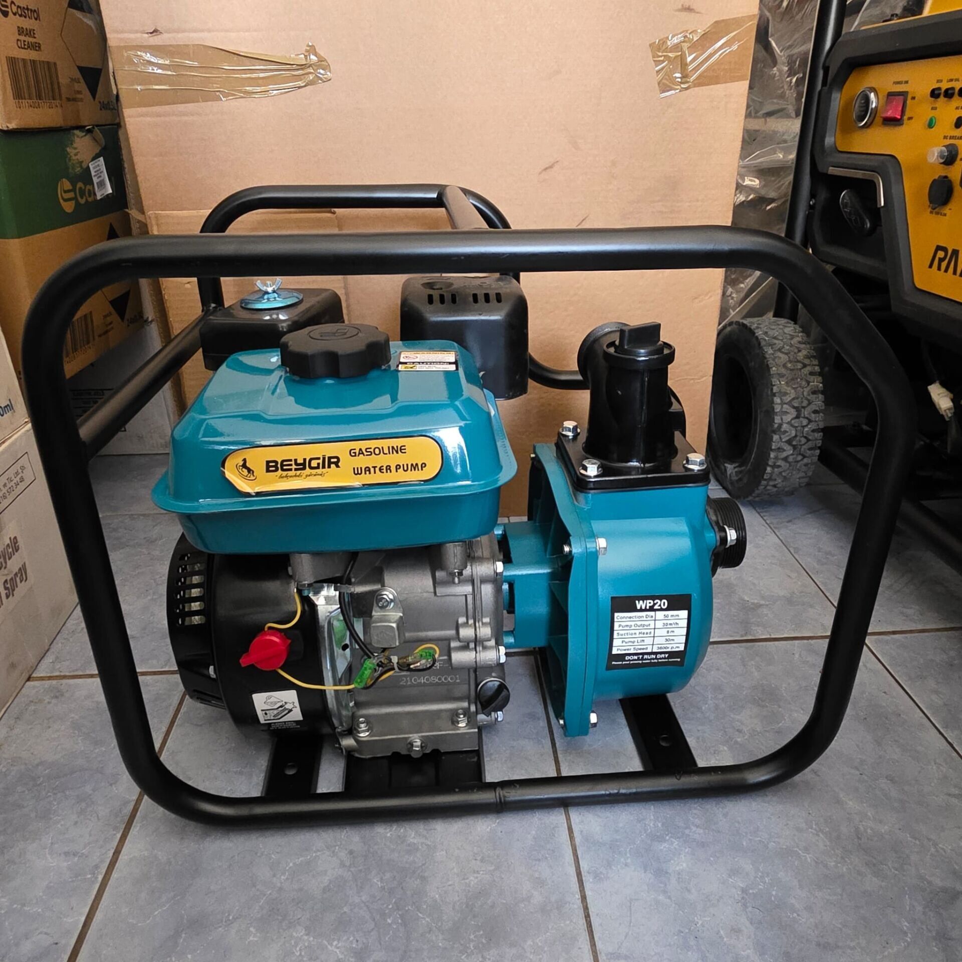 SU MOTORU 2 LİK KOMPLE BENZİNLİ BEYGİR