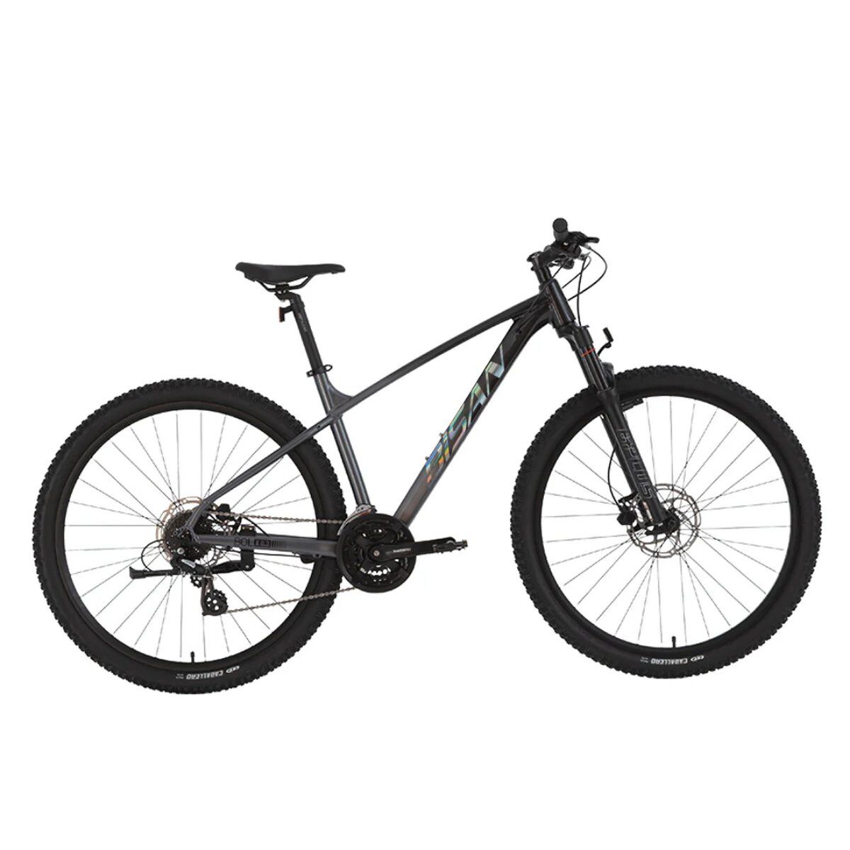 BİSAN 29 JANT BOLD 8.3-26 BİSİKLET 24V HD SİYAH-GRİ