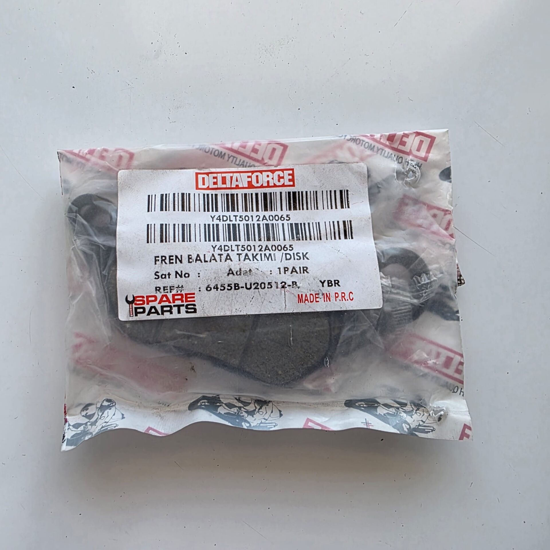 YBR K CRYPTON C8 2010 ÖN FREN DİSK BALATA