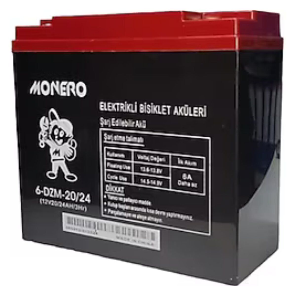 AKÜ 12V 80AH ELEKTRİKLİ BİSİKLET MONERO