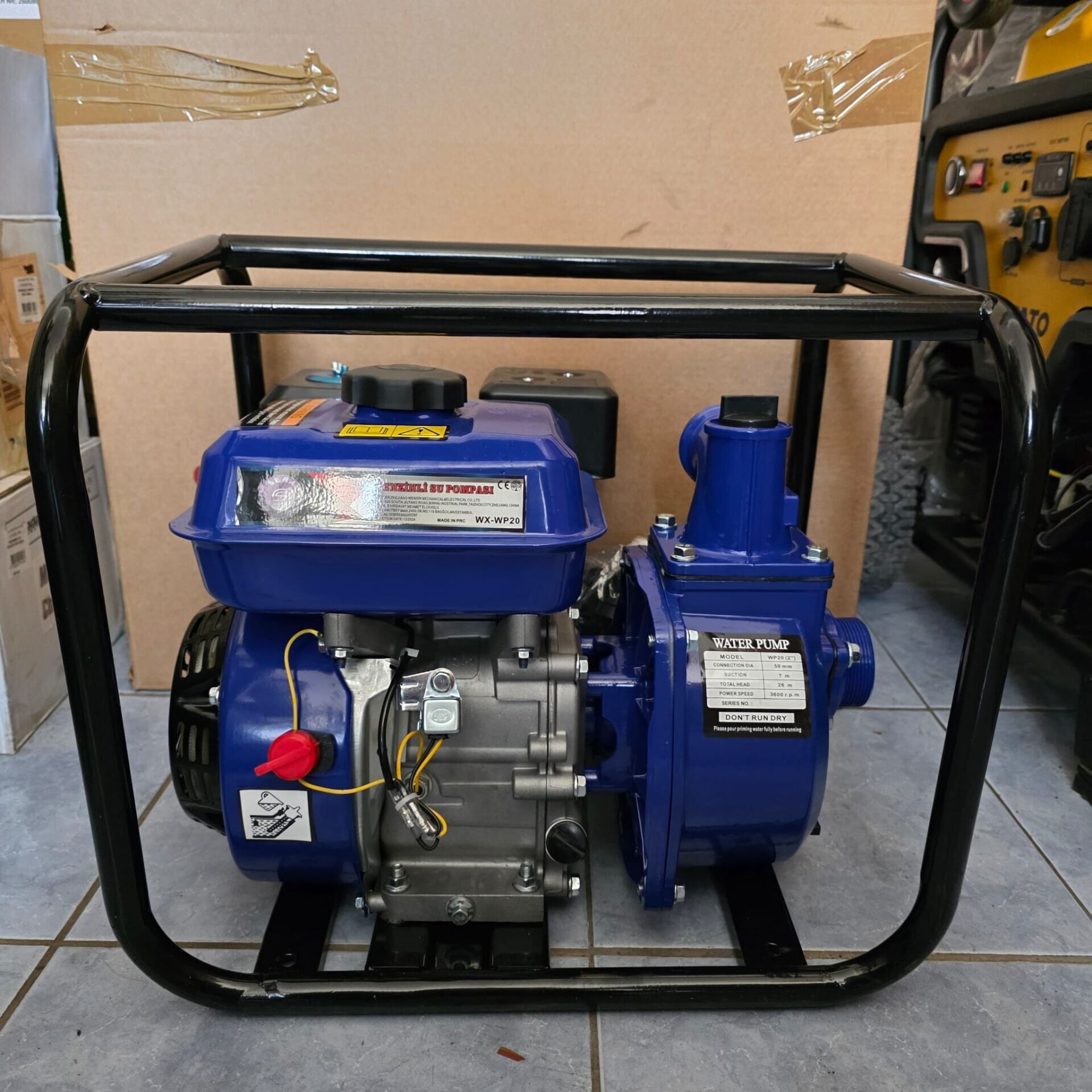 SU MOTORU 2 LİK KOMPLE BENZİNLİ SERA