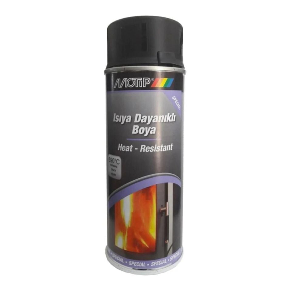 SPREY BOYA YANMAZ MOTİP 400 ML SİYAH