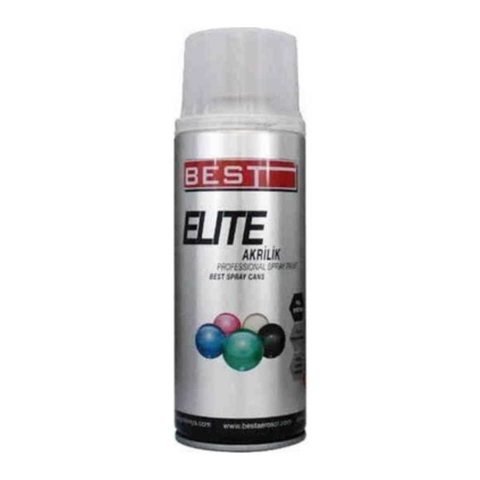SPREY BOYA 400 ML GÜMÜŞ MAT SİYAH BEST ELİTE
