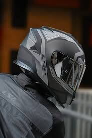 KAPALI KASK LS2 STORM 2 FASTER MAT TITANYUM ORJİNAL XL