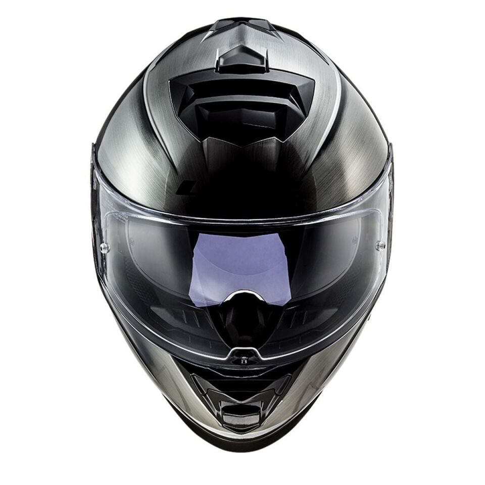 KAPALI KASK LS2 STORM 2 JEANS ORJİNAL VİZÖRLÜ 3XL