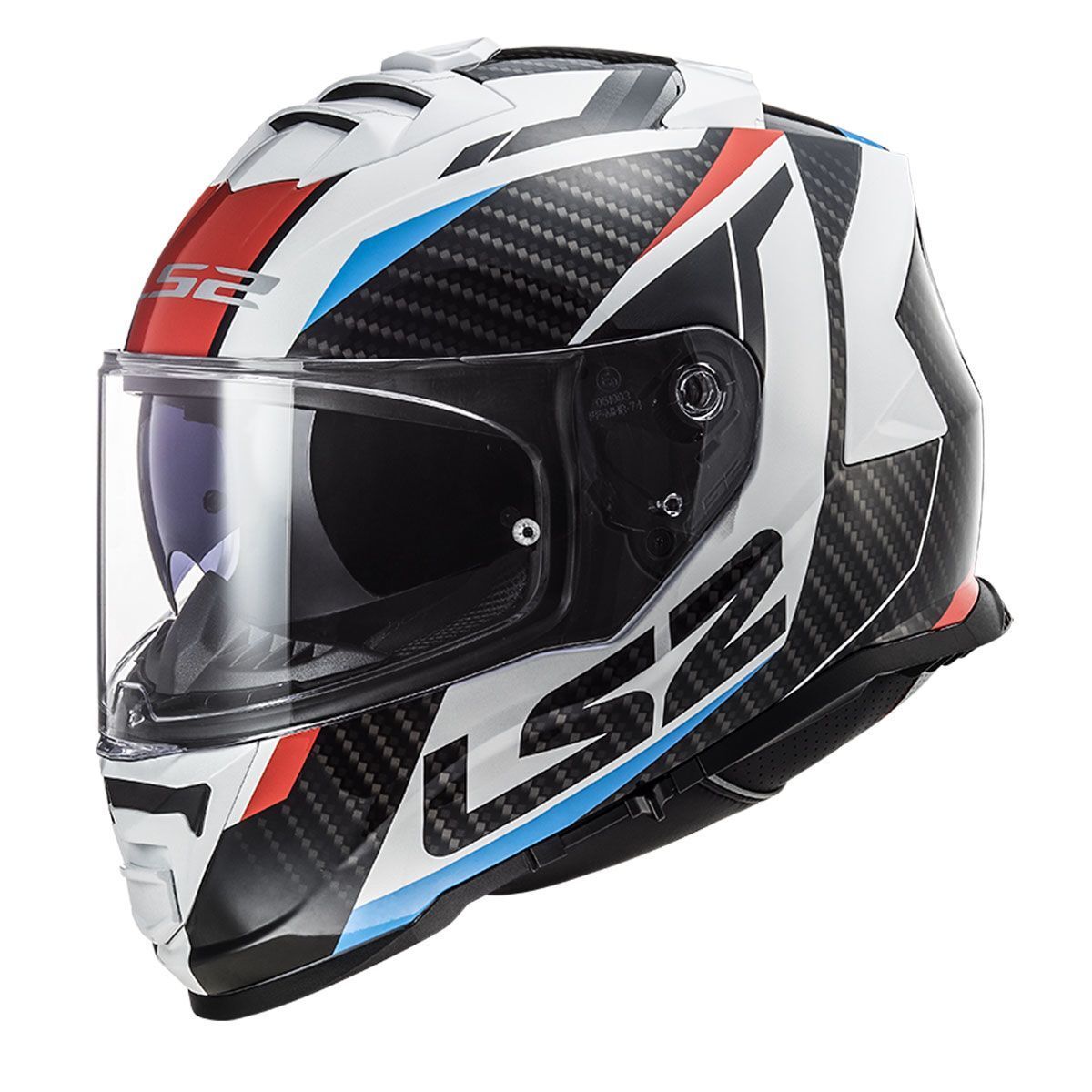KAPALI KASK LS2 RACER MAVİ KIRMIZI ORJİNAL XL VİZÖRLÜ