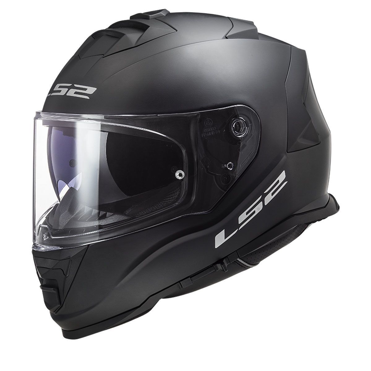 KAPALI KASK LS2 STORM 2 MAT SİYAH ORJİNAL M VİZÖRLÜ