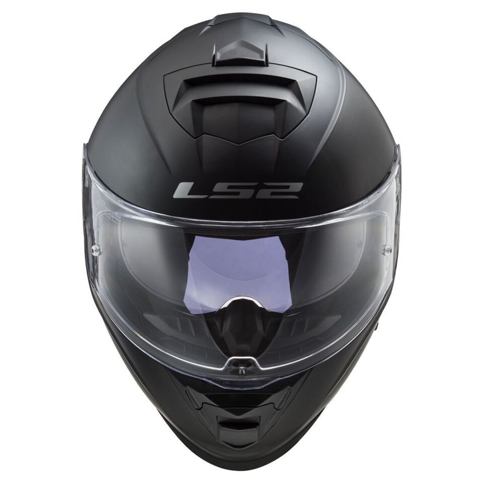 KAPALI KASK LS2 STORM 2 MAT SİYAH ORJİNAL VİZÖRLÜ L