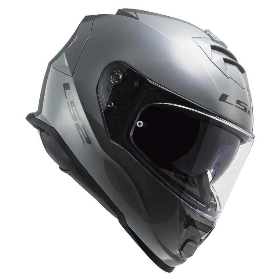 KAPALI KASK LS2 STORM 2 NARDO GRİ ORJİNAL VİZÖRLÜ L