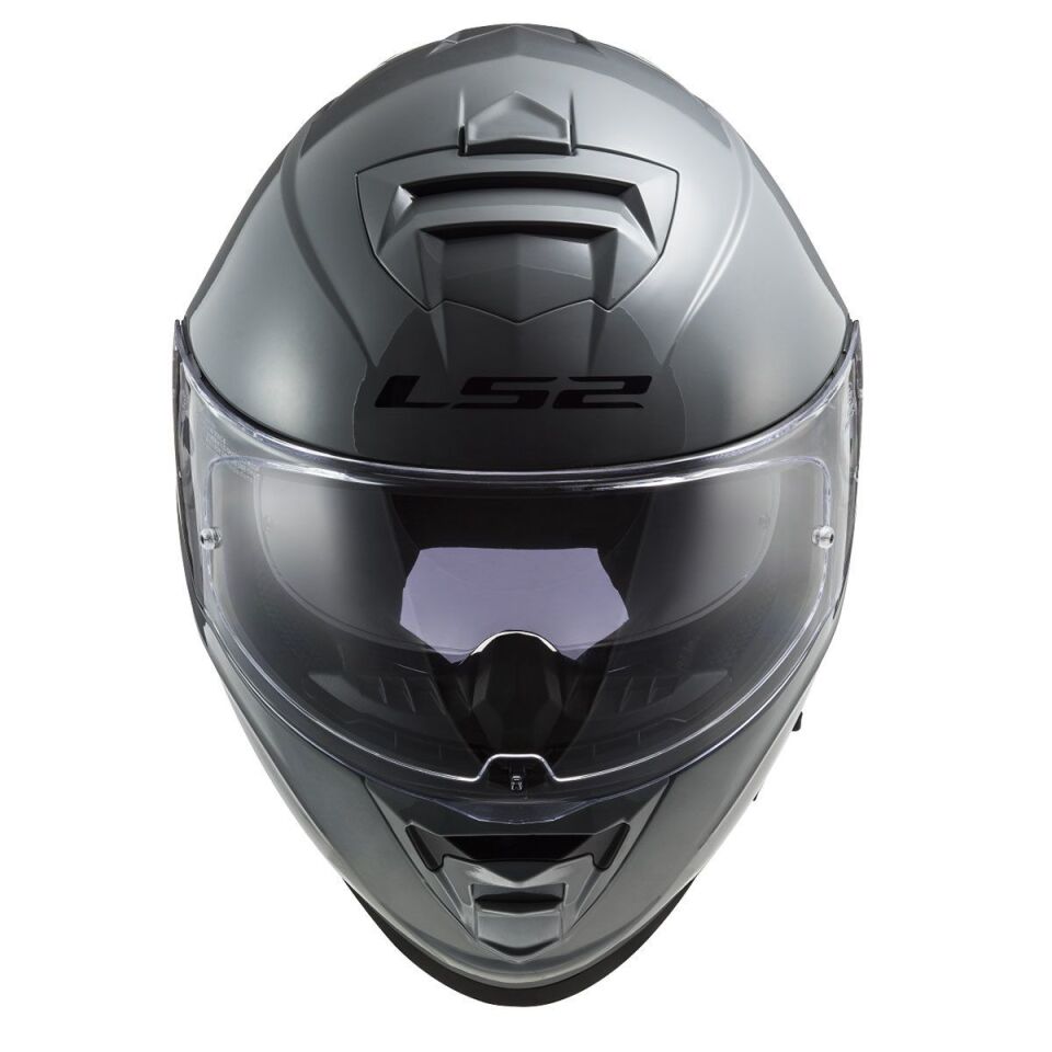KAPALI KASK LS2 STORM 2 NARDO GRİ ORJİNAL L VİZÖRLÜ