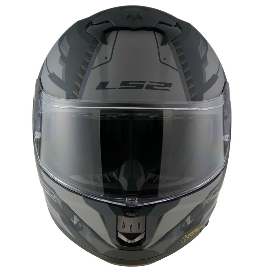 KAPALI KASK LS2 STREAM 2 SHADOW MAT TITANYUM ORJİNAL L VİZÖRLÜ