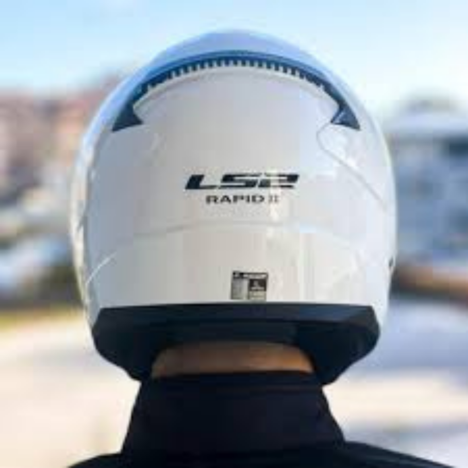KAPALI KASK LS2 RAPID 2 BEYAZ ORJİNAL 2XL