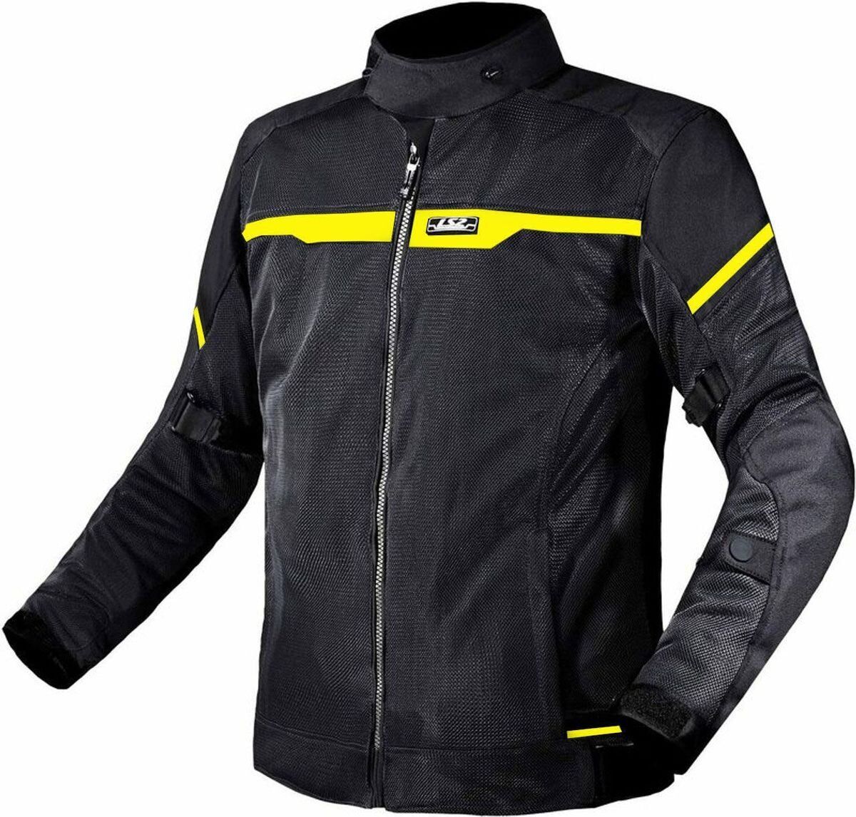 LS2 RIVA MONT SİYAH NEON SARI 4 MEVSİM XL