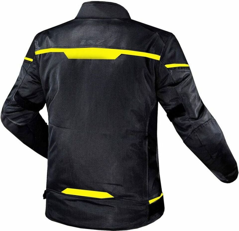 LS2 RIVA MONT SİYAH NEON SARI 4 MEVSİM XL