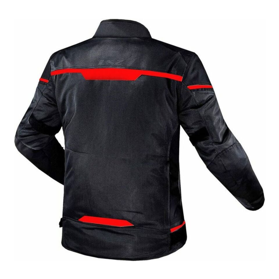 LS2 RIVA MONT SİYAH KIRMIZI 4 MEVSİM XL