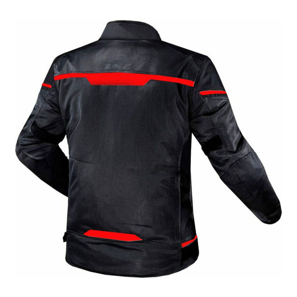 LS2 RIVA MONT SİYAH KIRMIZI 4 MEVSİM XL