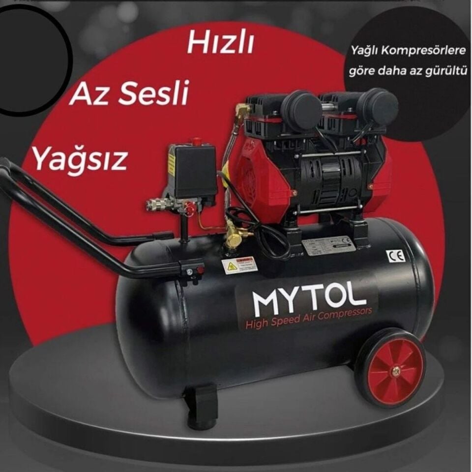 MYTOL KOMPRESÖR 50LT 1.5HP SESSİZ