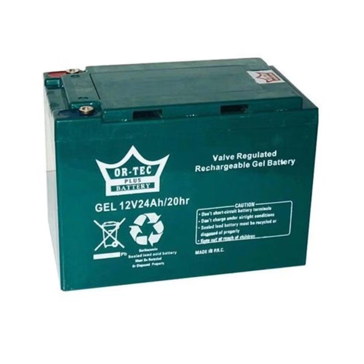 AKÜ 12V 24AH ELEKTRİKLİ BİSİKLET ORTEC
