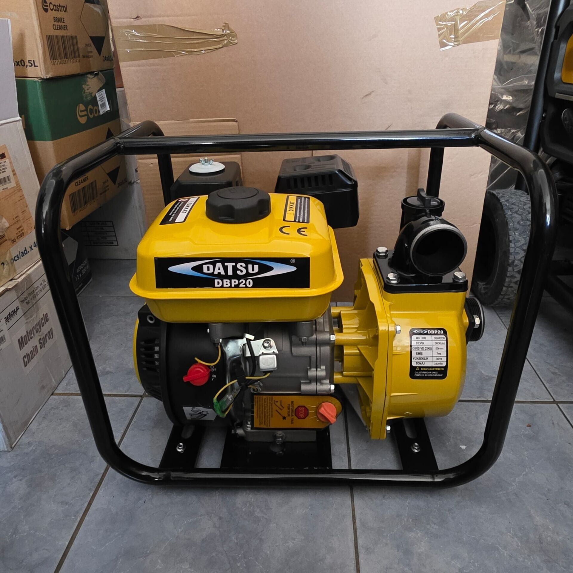 SU MOTORU 2 LİK KOMPLE BENZİNLİ DATSU DBP 20