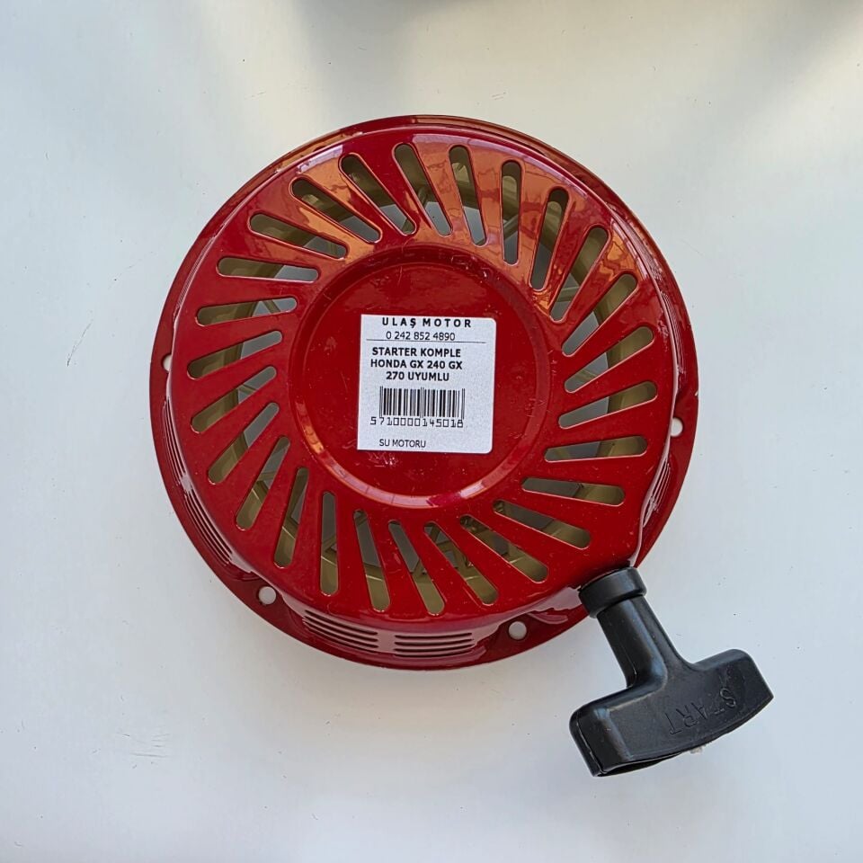 STARTER KOMPLE HONDA GX 240 GX 270 UYUMLU