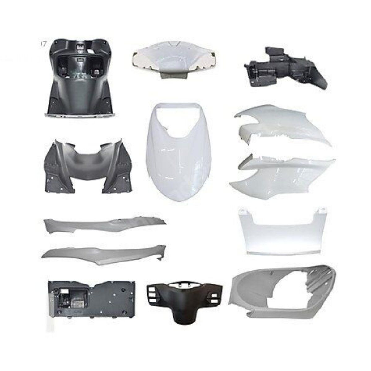 SCT RKS SPONTINI 125CC GRANAJ SETİ BEYAZ