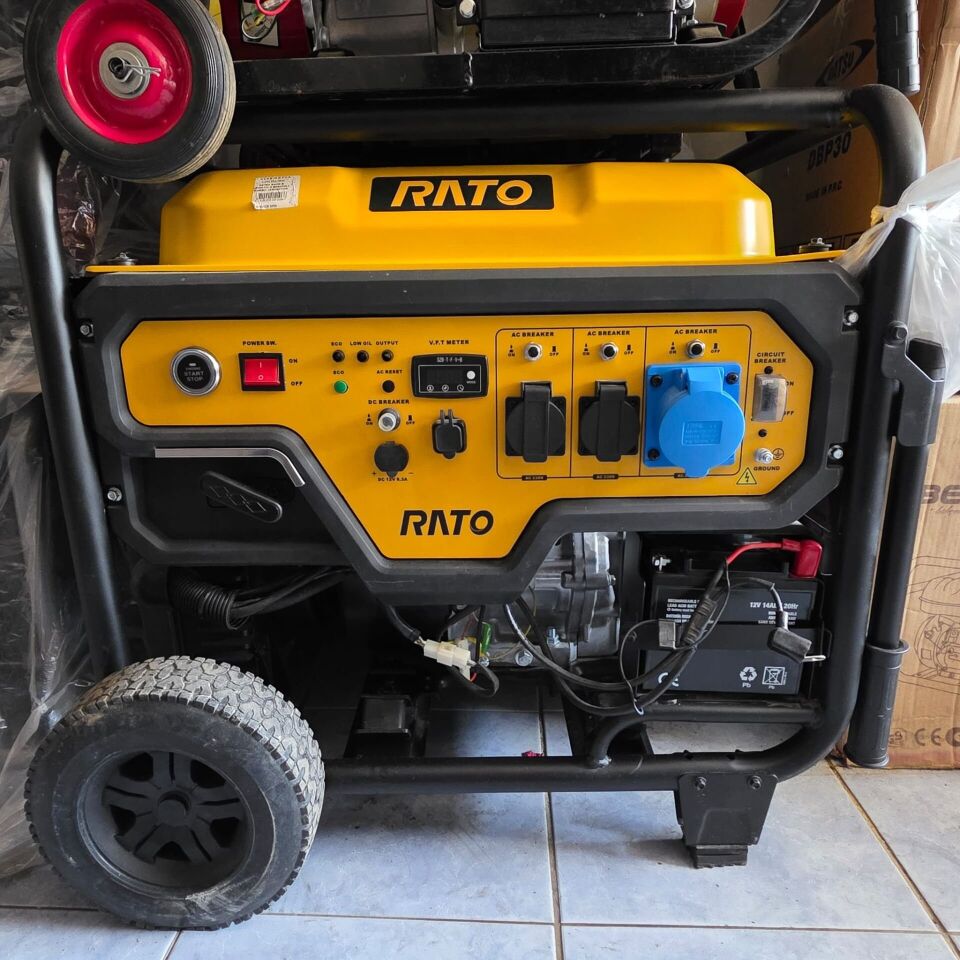DATSU RATO R 15000 İO-3 BENZİNLİ MARŞLI JENERATÖR MONOFAZE 9 KW